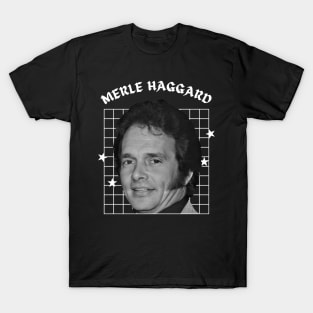 Merle haggard --- aesthetic T-Shirt